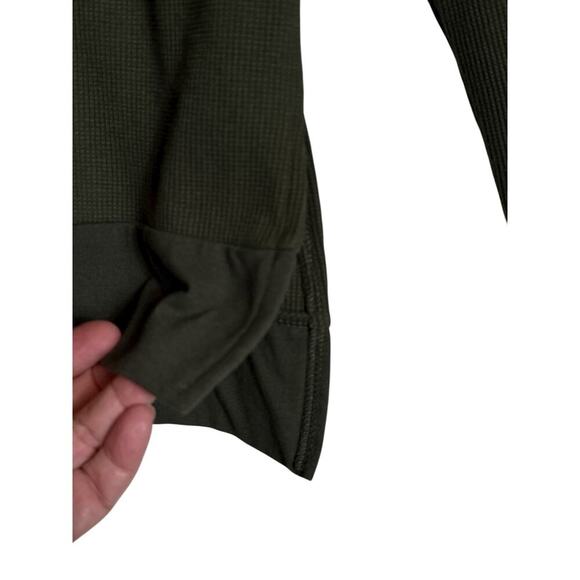 Mix by 41 Hawthorn Women's Waffle Weave Cowl Neck Cozy Knit Top Size L Green - Picture 5 of 8